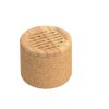 Cylinder Cork Wood Speakers 1