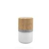 Bamboo Speakers With Light 1