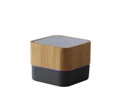 Bamboo Square Light-up Speakers 1