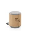 Cylinder Bamboo Speakers 1
