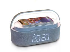 Foldable Desk Lamp Wireless Charger Speaker 1