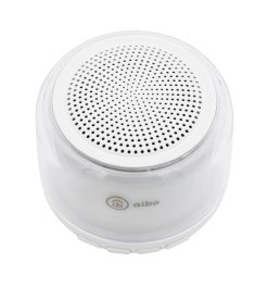 M018 is a portable speaker,it have transparent shell that could display colorful LED light,fashion and beautiful,also suitable to brand all kinds of logos