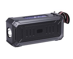 Solar Speakers With Torch & Strap 1