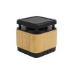 Wireless Charger Bamboo Speakers 1